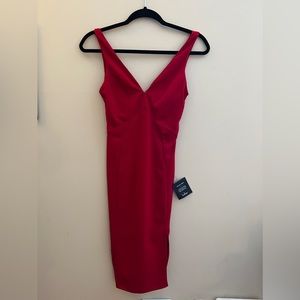Tight red dress, new with tags, never worn